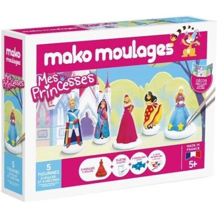 Mako moulage Mes Princesses 5 Moules