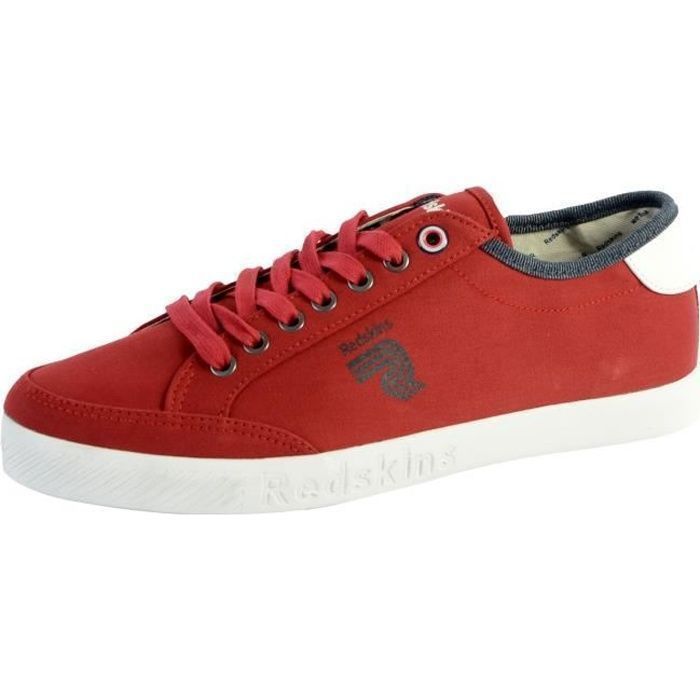 Tennis Basket Basses Redskins Rigel Rouge Homme
