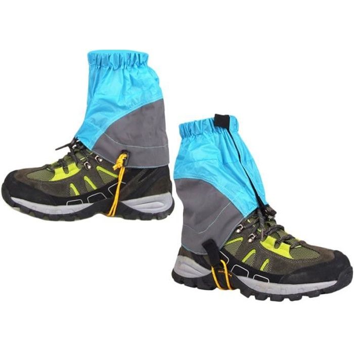 Guêtres basses à la cheville extérieures à randonnée imperméable à légères Couvre-pieds réglables pour à CHAUSSURES DE RANDONNEE