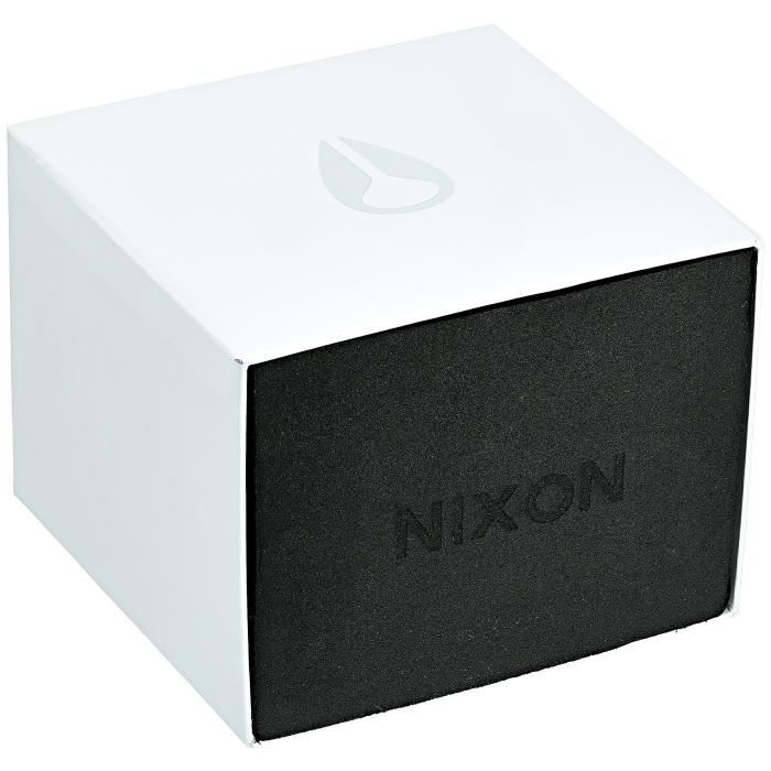 Nixon Montre Homme Analogique Quartz avec Bracelet en Acier Inoxydable Plaqué - A356510-00