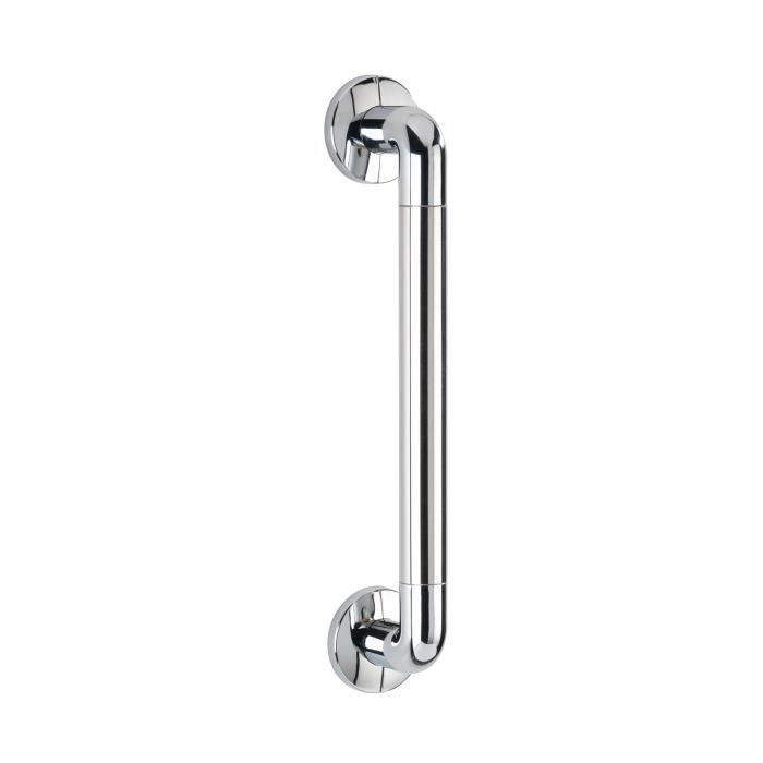 Poignée murale de maintien Secura chrome, 43 cm