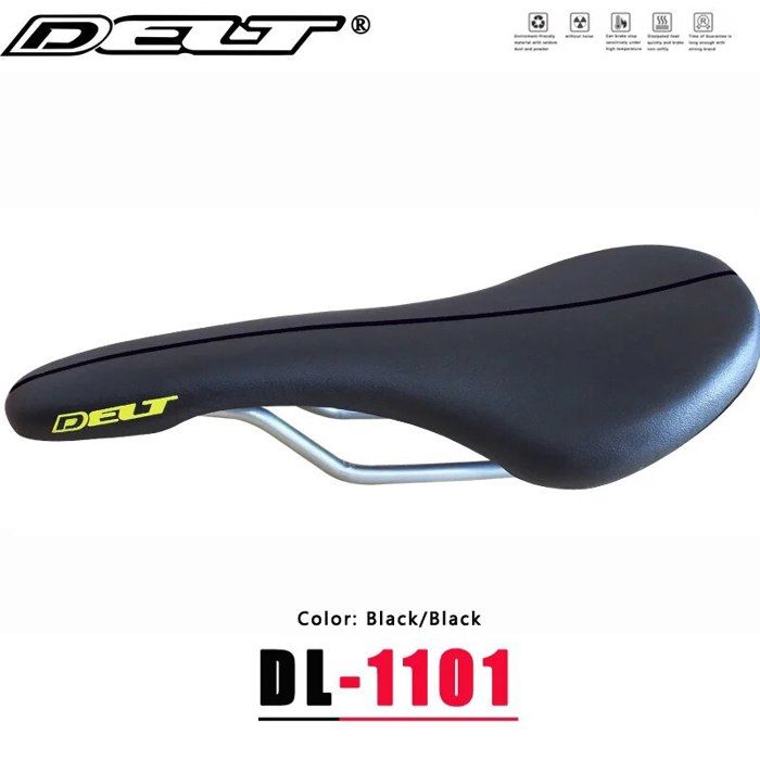 Selle - tige de selle,selle de vélo avec feu arrière,large coussin de