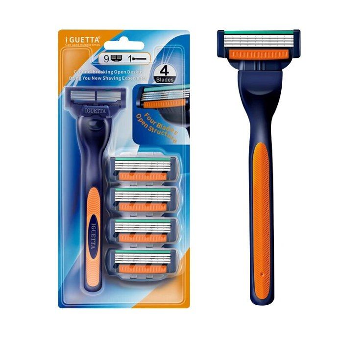 Pack De Rasoirs ESTRID Orange Pour Femme - Neuf, Emballage D'origine
