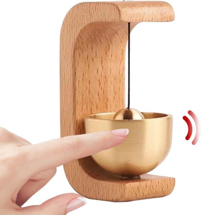 Carillon De Porte Vintage Nutone - Plastique Style Teck, 2 Notes, Testé