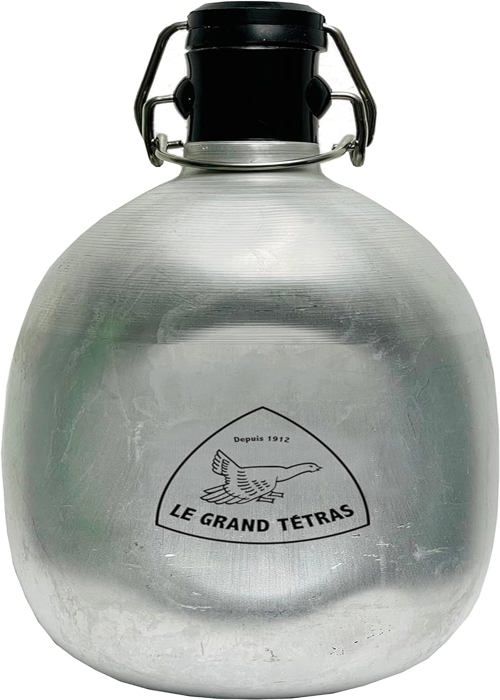 Gourde Alu Vintage Le Grand Tétras – 0,5L – Bouchon Mécanique – Made In France