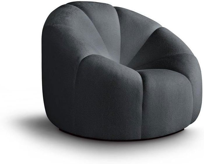 HULALA HOME Chaise De Salon Rembourrée Avec Pieds Et Accoudoirs En