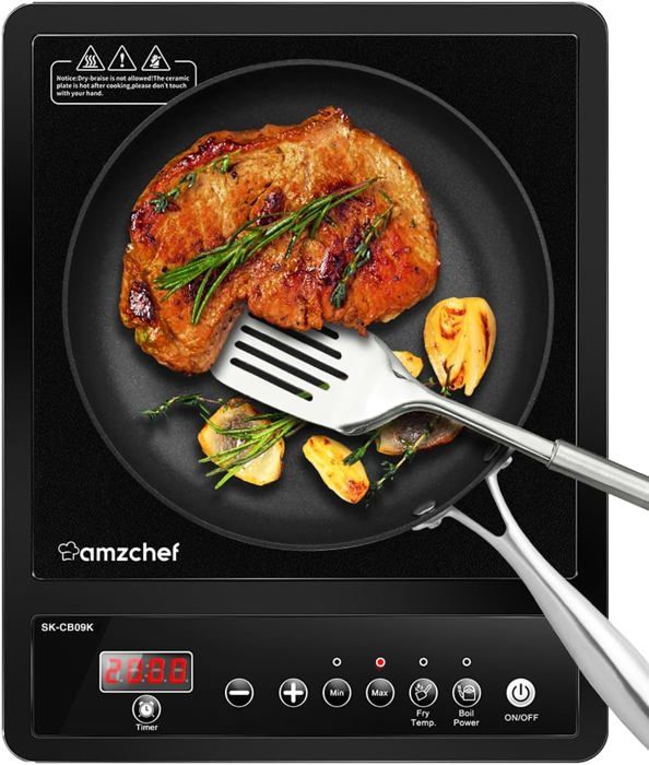 Tapis Protection Table De Cuisson Induction 62x53 Cm - Caoutchouc Antidérapant, Imperméable, Résistant Chaleur Jusqu'à 230°C