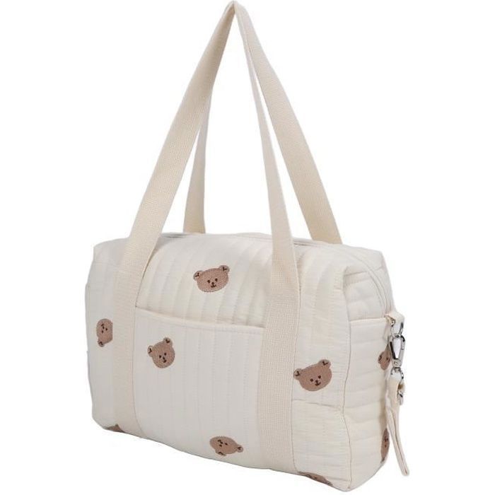 Sac à main pour maman avec fermeture éclair Sac de rangement pour poussette Sac à couches pour maman et bébé Sac SAC A LANGER