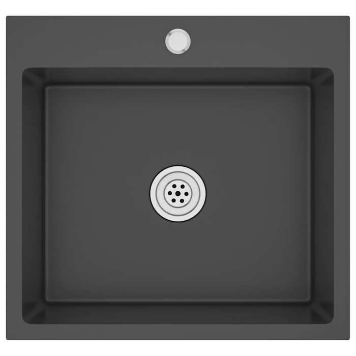 Évier de cuisine UU fait main Acier inoxydable EU388