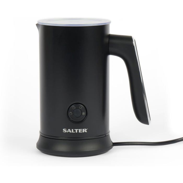 La couleur noire Mousseur à lait électrique, appareil à vapeur