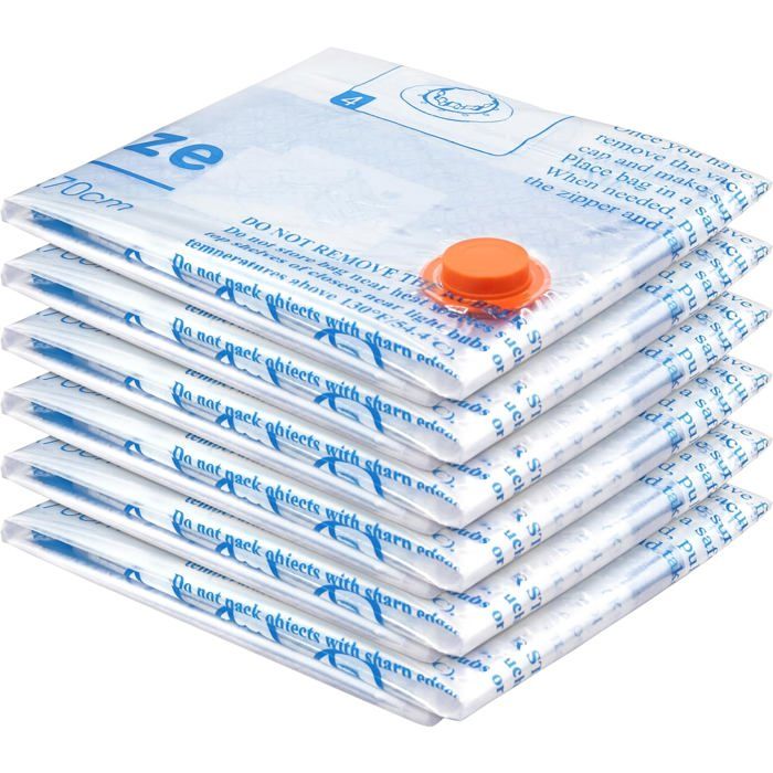 Zoegneer Sac Sous Vide Pour Matelas En Latex - Compression 80% Pour Transport Et Rangement (250x240cm)