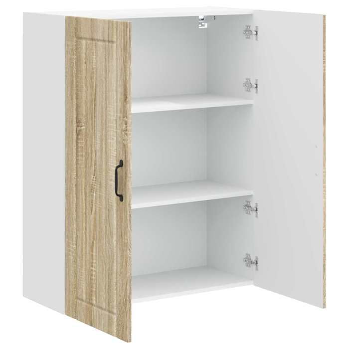 Printemps 2026 SoldesBuffet de cuisine - Meuble Rangement - Chêne Sonoma 80 x 31 x 100 cm 9155240