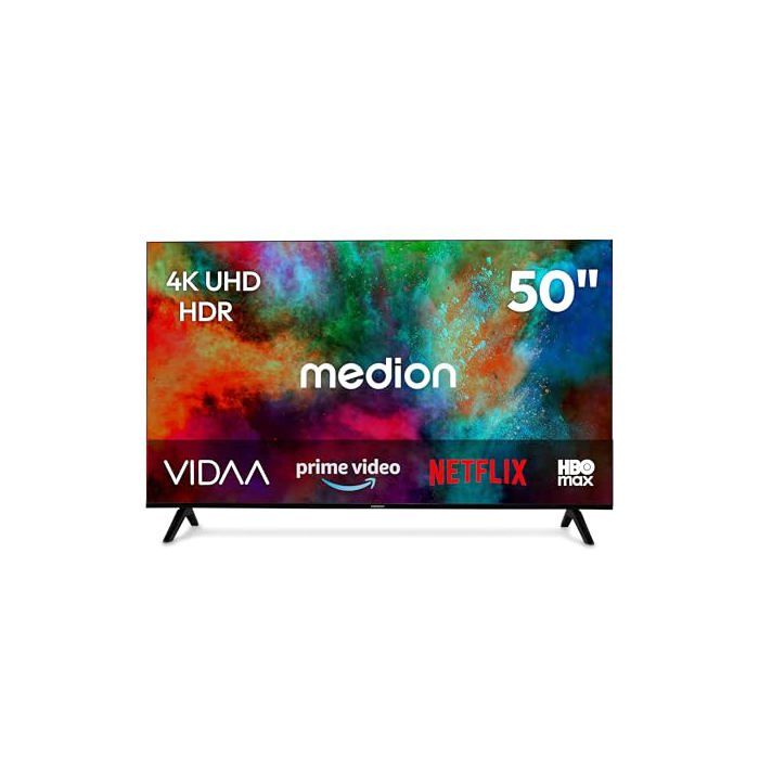Téléviseur Ultra HD Smart TV MEDION MD850201 50 (125.7 cm) 4K HDR10 VIDAA Smart TV