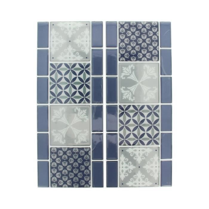 Mosaique Autocollant 30 X 12 Cm Stickers Mosaique Carrelage