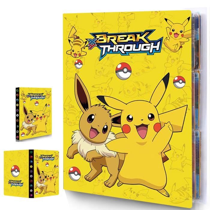 Classeur Album Pokémon 900 Cartes - Cahier Range Carte Pokémon 50 Pages - Classeur  Cartes à Collectionner en Cuir PU - Cdiscount Beaux-Arts et Loisirs créatifs