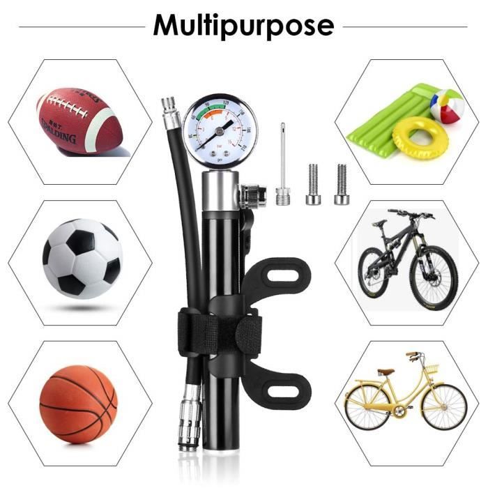 Ballons football Mati/ère 100/% PP Noir//Blanc Entretien Facile UHLSPORT Pompe /à ballons 15cm//6pouces