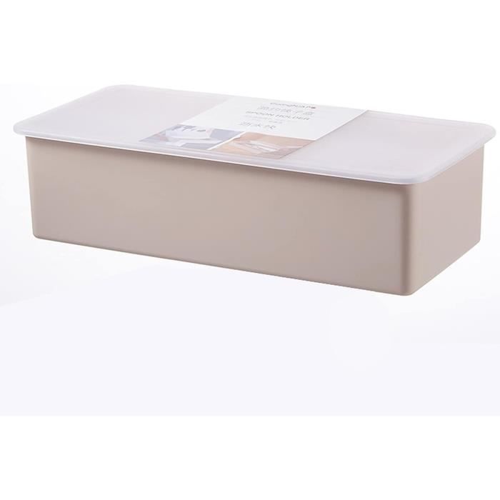 Range Couverts Extensible Pour Tiroir - Organisateur Réglable Noir