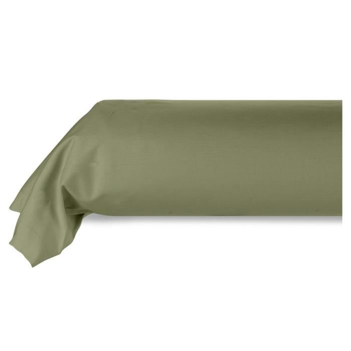 Taie De Traversin Taupe 100% Coton Biologique 140 Cm | Leroy Merlin