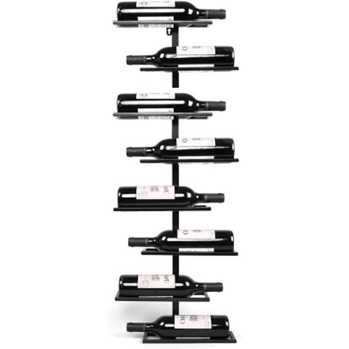 Lot De 6 Porte-Bouteilles Mural - Porte-Bouteilles Pour Vin Rouge Avec