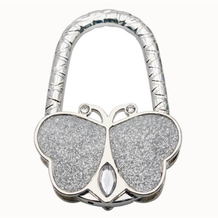 Lot De 3 Crochets De Table XURJUMI Pliables - Porte-Sac Antidérapant 10kg, Design Panda Et Chat