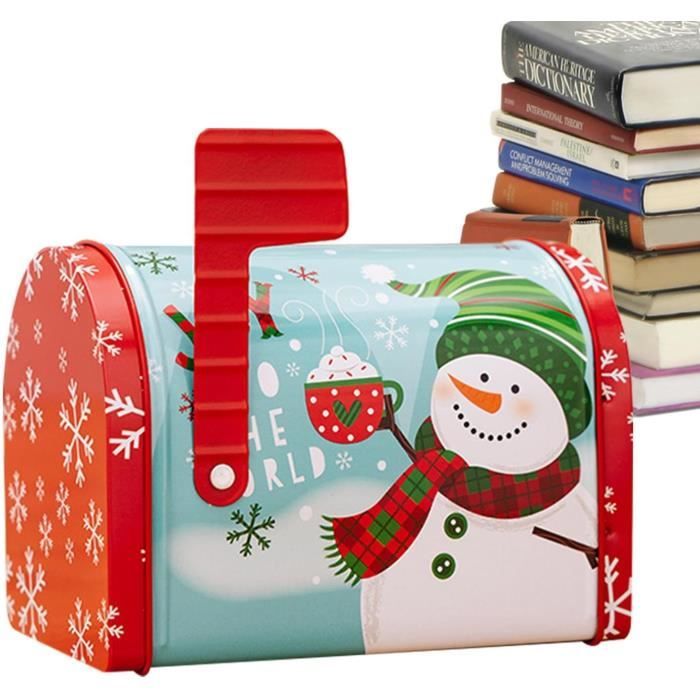 10 Morceaux De Bonbons De Noël Pots De Noël Boîtes De Bonbons De Noël