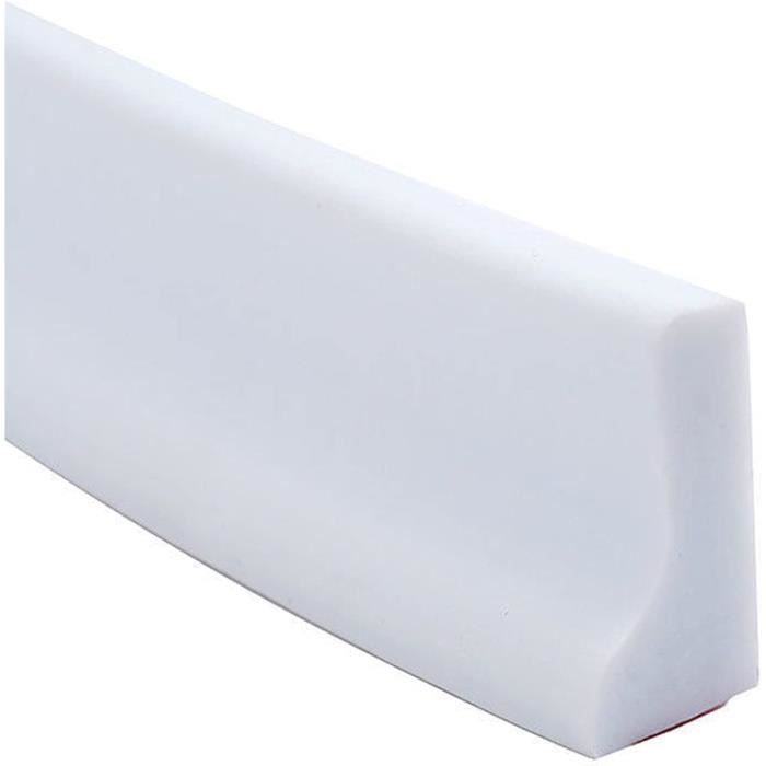 Seuil De Douche Barrage D'Eau HBell En Silicone - Barrière Anti-Débordement Réutilisable Pour Salle De Bain
