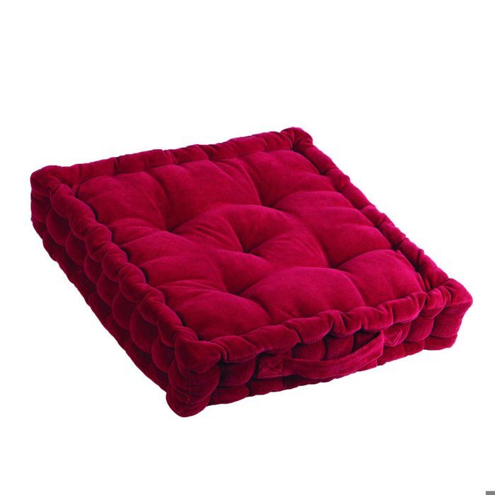 Coussin Matelas Velours
