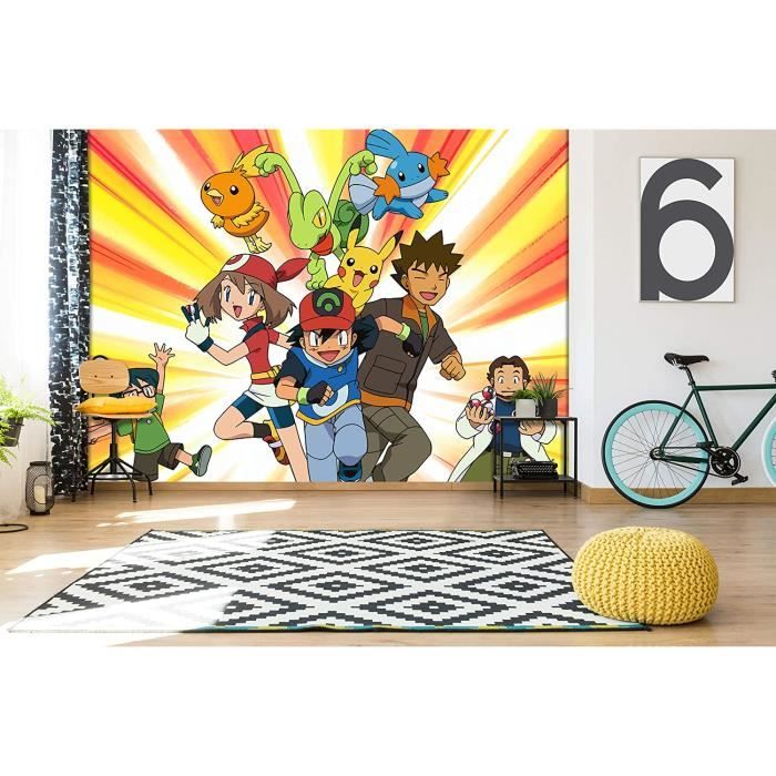 Papier Peint 3D Autocollant – Motif Dessin Animé Musical C908, Idéal Chambre Ou Magasin