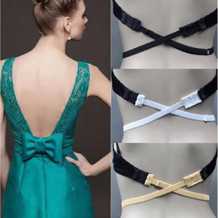 Astuce décolleté: Lot 3 rallonges soutien gorge pour dos ...