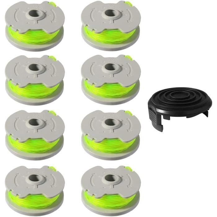 Kit 6 Bobines De Fil Pour Débroussailleuse Worx - Compatible WG150E à WG169E, Longue Durée