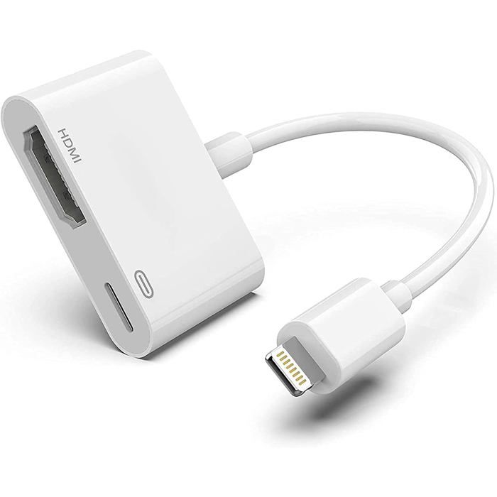 KOM KOMELEC ADAPTATEUR LIGHTNING -AV NUMÉRIQUE HDMI