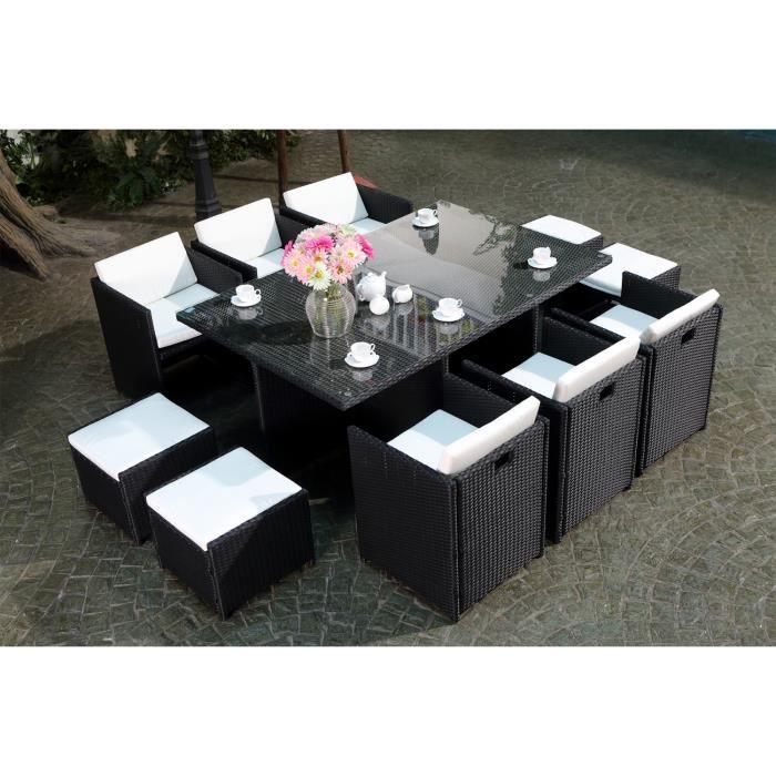 Salon De Jardin Miami 10 Achat Vente Pas Cher