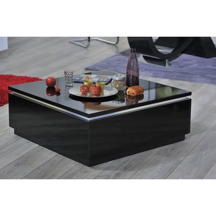 Grande table basse contemporaine 140 x 90 cm en céramique Salvador