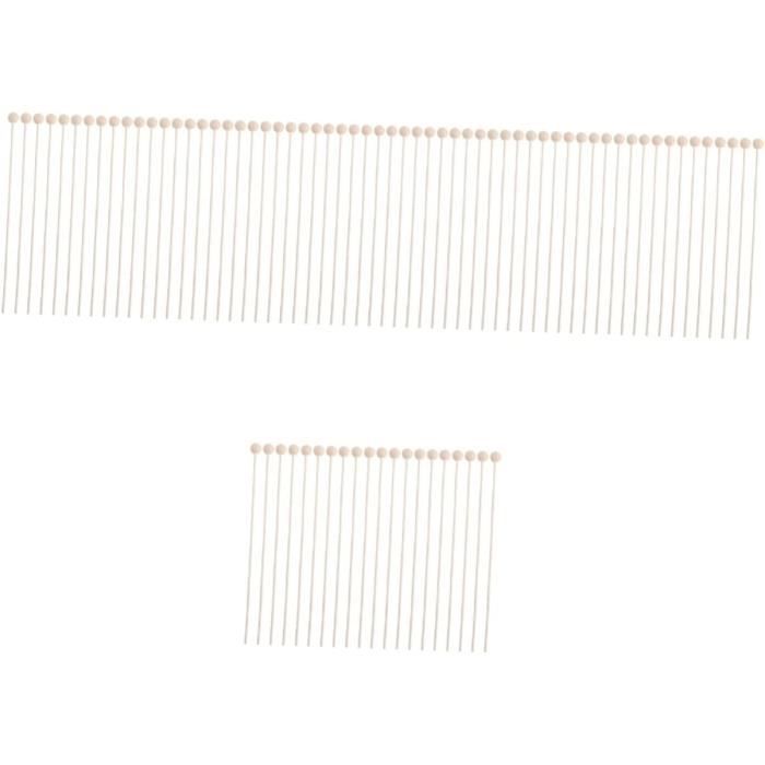 Diffuseur Parfum Naturel 50 Bâtons Diffuseur Parfum En Rotin - 25cm X 3mm - Pour Huiles Essentielles - Maison/Bureau Diffuseur Batonnet