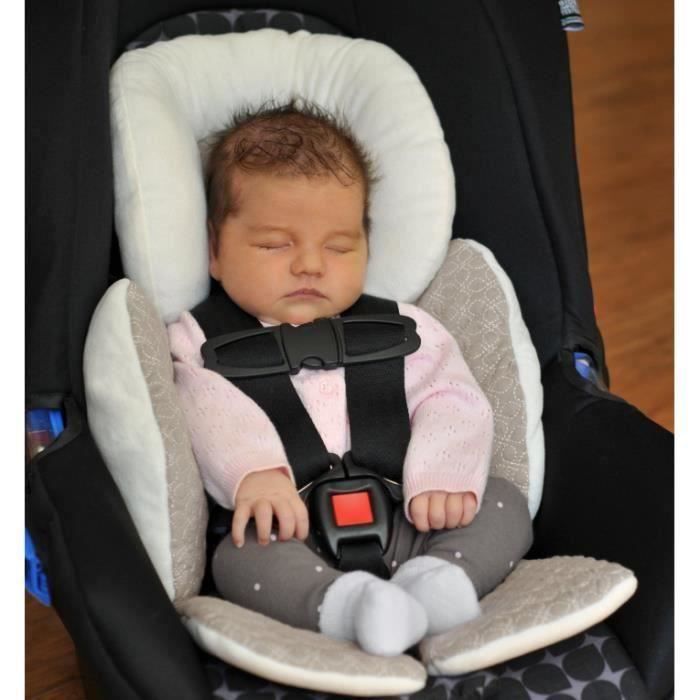 Réducteur universel pour maxicosi, bassinet, siège auto, poussette (Gris)  L07D5 - Cdiscount Puériculture & Eveil bébé