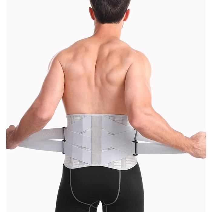 CEINTURE LOMBAIRE Ceinture Dorsale De Decompression Taille Chauffante sans Fil pour Soulager La Douleur dans Le Bas du Dos pour S Cdiscount Sante Mieux vivre