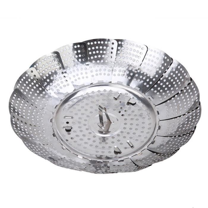 Panier Vapeur En Acier Inoxydable Pour Wok - Diamètre 36 Cm - Cuisson Vapeur Saine - Professionnel