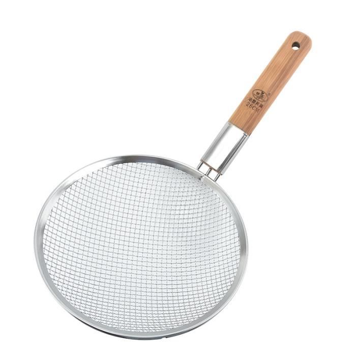 Passoire Double Anse Inox – 24 Cm De Diamètre – Pour Pâtes, Légumes, Fruits – Solide Et Facile à Nettoyer - 11