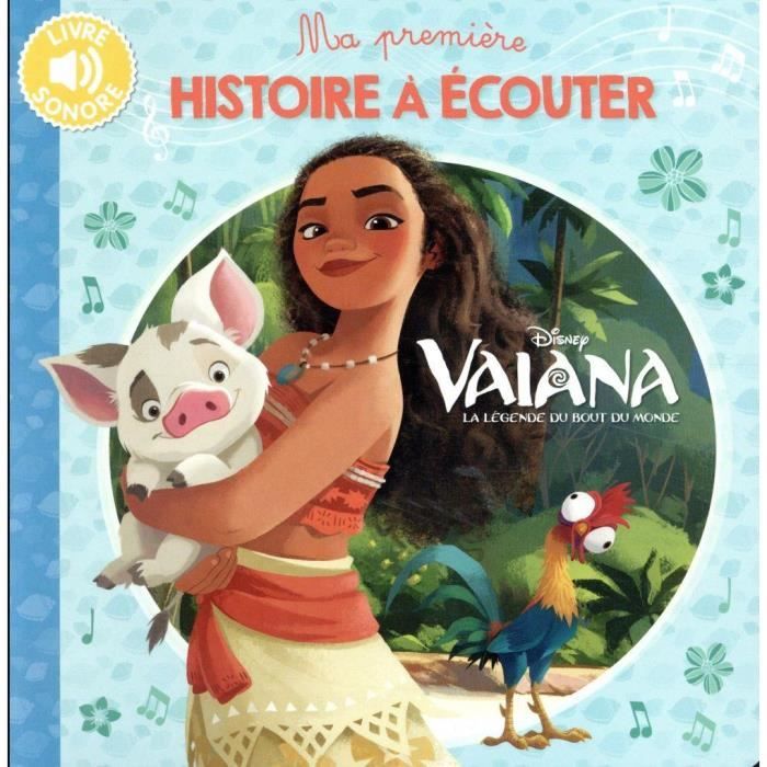 Livre Ma Premiere Histoire A Ecouter Vaiana La Legende Du Bout Du Monde Cdiscount Librairie