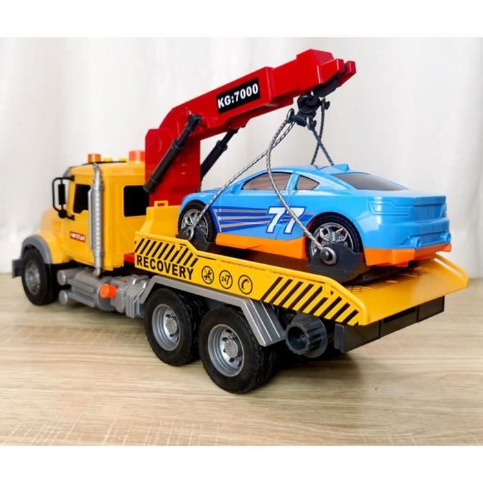 Camion de dépannage - KEXIMIXUE - Modèle en alliage et plastique - Bleu -  Jouet pour enfant de 3 ans et plus - Cdiscount Jeux - Jouets