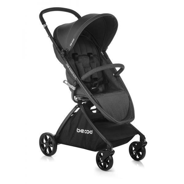 BE COOL Poussette Light Be Color Be Asphalt noir Cdiscount