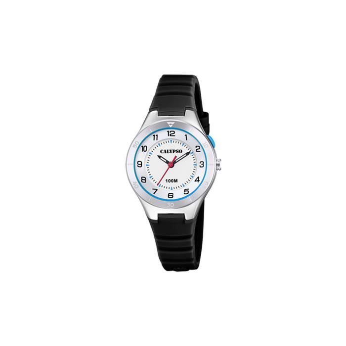 Gar on CALYPSO Montre enfant Calypso noire Couleur de la