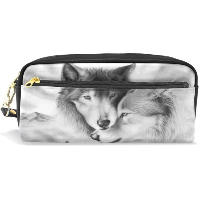 Trousse à Crayons Grenouille Mignonne En Peluche Avec Fermeture éclair - Grande Capacité - Organiseur De Papeterie Pour Filles Et Garçons, Style 2., 20*5*11cm