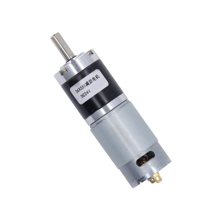 Moteur Engrenages Vis Sans Fin DC 12V Double Arbre 12mm - Réversible Autobloquant Haute Torsion