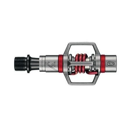 Pédales automatiques CRANKBROTHERS EGG BEATER 3 - Rouge - Cales fournies - Mixte - Vélo loisir