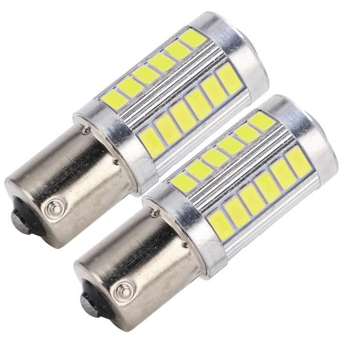 Dioche Ampoule LED de voiture 1156 Voiture LED Ampoule 5630 33SMD Haute Puissance pour Signal Clignotant Arrêt De auto feux Blanc