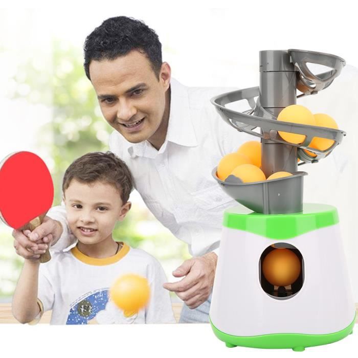 Lanceur Automatique de Balles pour Chiens - 3 Balles de Tennis avec Distances Réglables de 10 à