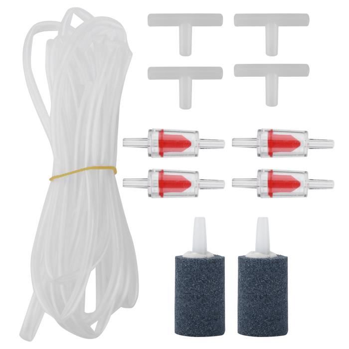 Meilleurs prix pour EBTOOLS accessoires de ligne d'air pour aquariums Accessoires de pompe à air d'aquarium Kit de raccords de pompe à air avec