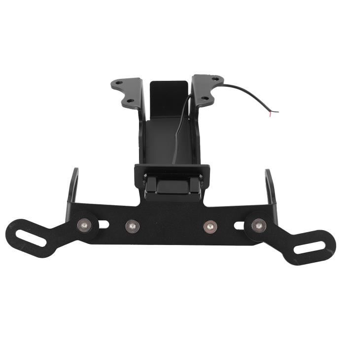 Support Plaque Immatriculation Moto CNC Eliminate Avec LED Blanche - Pour Ducati 848, 1098, 1198 (2008-2011)