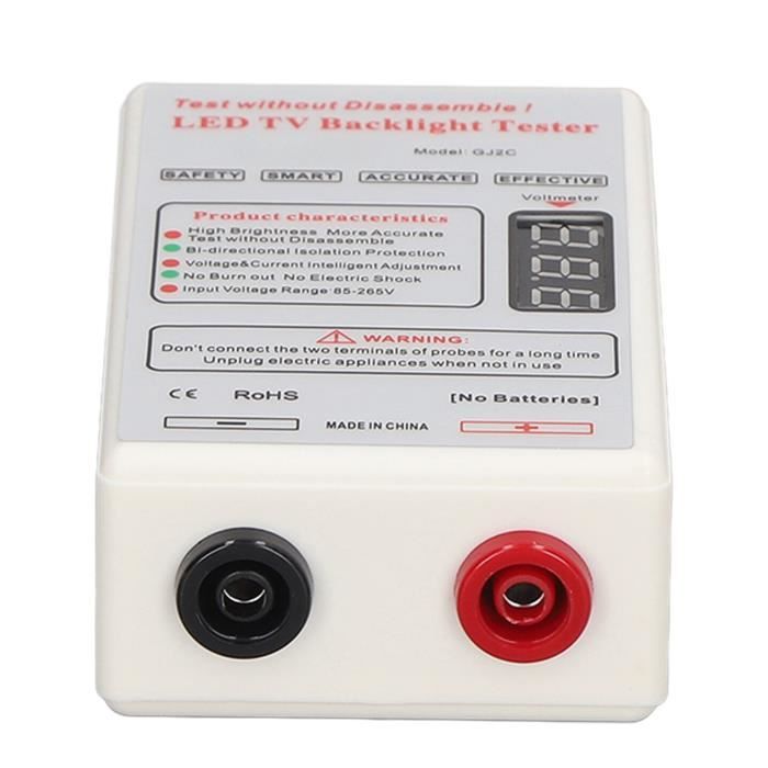 Testeur De Rétroéclairage TV LCD LED - Détection Automatique 0-300V 25W